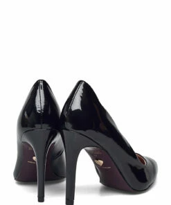 Tamaris Heart & Sole Woms Court Shoe Pumps For Women Shell Patent -Heeled shoes Sales Store ama112240027 cblackpatent v018 4