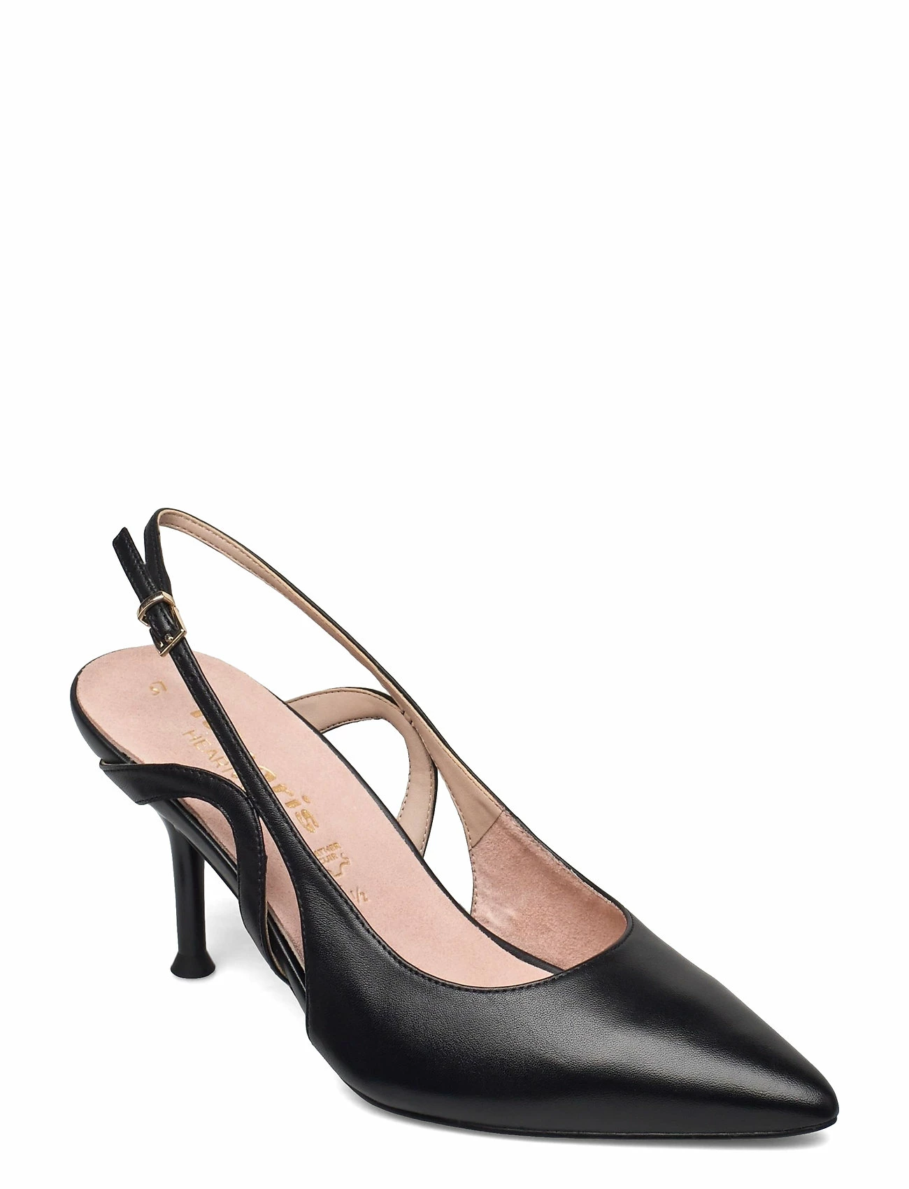 Tamaris Heart & Sole Woms Sling Back Pumps For Women Nude Leather 6 Tamaris Heart & Sole Woms Sling Back Pumps For Women Nude Leather - Image 6