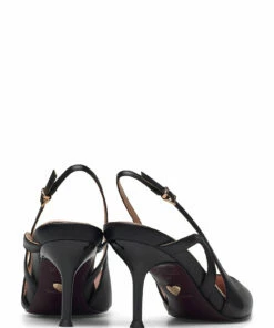 Tamaris Heart & Sole Woms Sling Back Pumps For Women Nude Leather 27 Tamaris Heart & Sole Woms Sling Back Pumps For Women Nude Leather -Heeled shoes Sales Store ama112960026 cblackleather v003 4