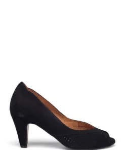 Anonymous Copenhagen Alania Calf suede Pumps For Women Black -Heeled shoes Sales Store annalania cblack 1