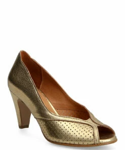 Anonymous Copenhagen Alania Calf suede Pumps For Women Black -Heeled shoes Sales Store annalania cgold