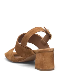 Anonymous Copenhagen Belinda 55 Calf suede Heeled Sandals For Women Black -Heeled shoes Sales Store annbelinda55 cbamboobrown 2