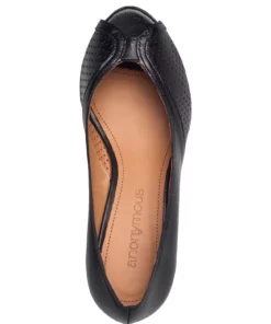 Anonymous Copenhagen Tiffany triangle crackled metallic goat Pumps For Women Denim Blue -Heeled shoes Sales Store anntiffanytriangle cblack 3