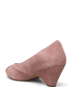 Anonymous Copenhagen Tiffany triangle crackled metallic goat Pumps For Women Denim Blue -Heeled shoes Sales Store anntiffanytriangle cburnedrose 2