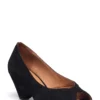 Anonymous Copenhagen Tiffany triangle Calf suede Pumps For Women Black