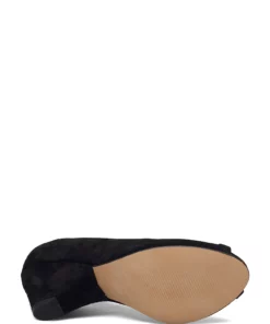 Anonymous Copenhagen Tiffany triangle Calf suede Pumps For Women Black -Heeled shoes Sales Store anntiffanytrianglecalfsuede cblack 4