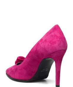 Apair High velvet bootie Pumps For Women Fuxia 8 Apair High velvet bootie Pumps For Women Fuxia -Heeled shoes Sales Store aobteo4 cfuxia 2