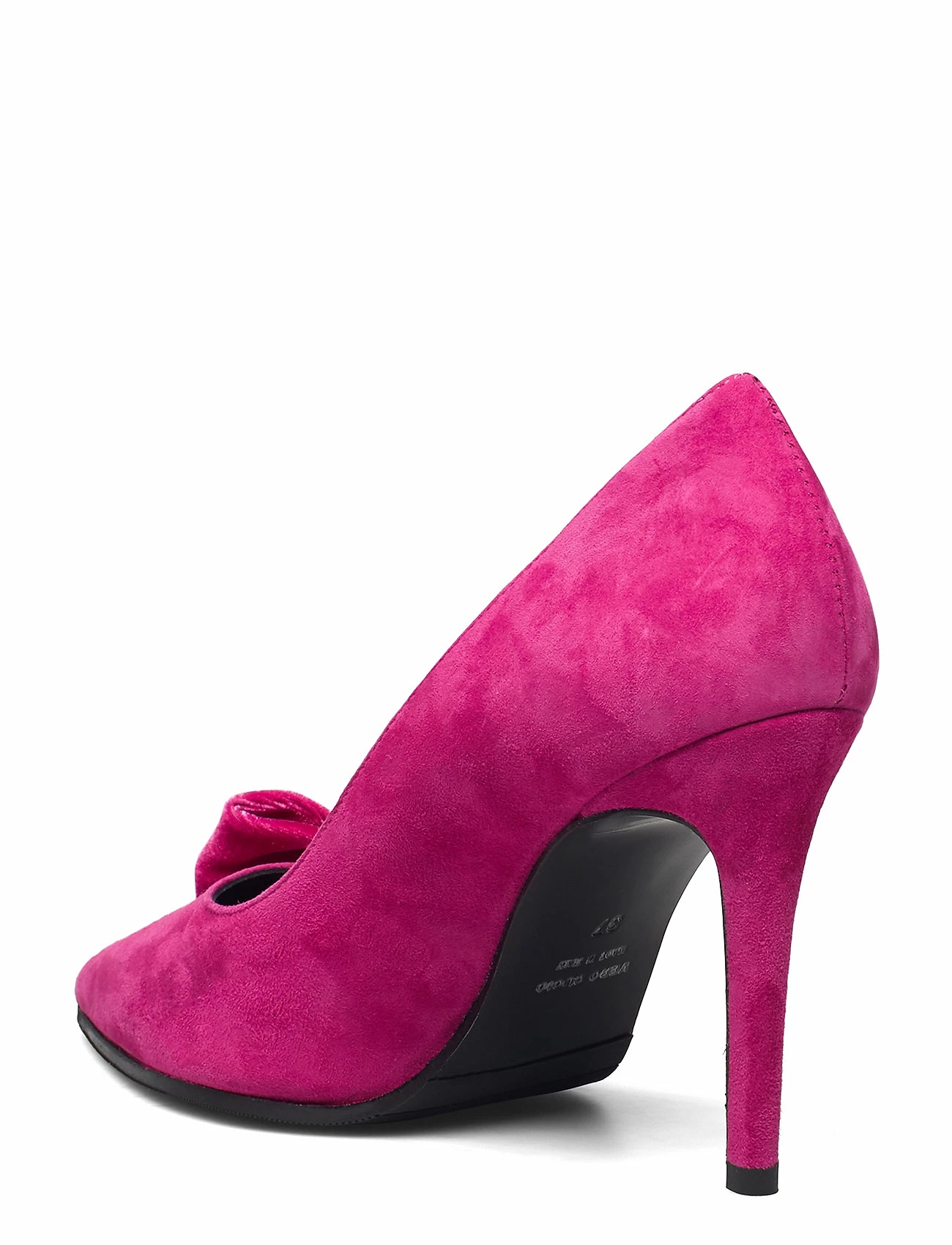 Apair High velvet bootie Pumps For Women Fuxia 3 Apair High velvet bootie Pumps For Women Fuxia - Image 3