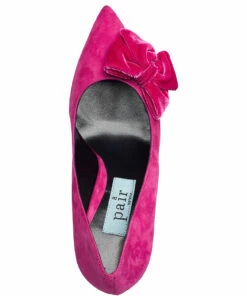 Apair High velvet bootie Pumps For Women Fuxia 9 Apair High velvet bootie Pumps For Women Fuxia -Heeled shoes Sales Store aobteo4 cfuxia 3
