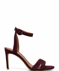 Billi Bi Biker boot Heeled Sandals For Women Cognac Suede 55 -Heeled shoes Sales Store bbi14450 cbordeauxsuede58 1