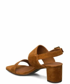 Billi Bi Sandals 4032 Heeled Sandals For Women Cognac 1613 Babysilk Suede 555 -Heeled shoes Sales Store bbi4032 c2054961650 2