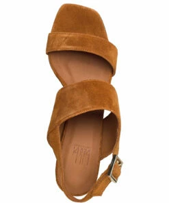 Billi Bi Sandals 4032 Heeled Sandals For Women Cognac 1613 Babysilk Suede 555 -Heeled shoes Sales Store bbi4032 c2054961650 3