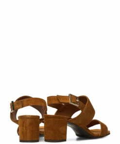 Billi Bi Sandals 4032 Heeled Sandals For Women Cognac 1613 Babysilk Suede 555 -Heeled shoes Sales Store bbi4032 c2054961650 4