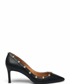 Billi Bi Pumps A11948 Pumps For Women Black Buffalo/gold 800 -Heeled shoes Sales Store bbia11948 cblackbuffalogold800 1