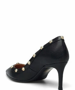 Billi Bi Pumps A11948 Pumps For Women Black Buffalo/gold 800 -Heeled shoes Sales Store bbia11948 cblackbuffalogold800 2