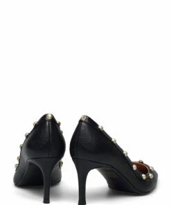 Billi Bi Pumps A11948 Pumps For Women Black Buffalo/gold 800 -Heeled shoes Sales Store bbia11948 cblackbuffalogold800 4