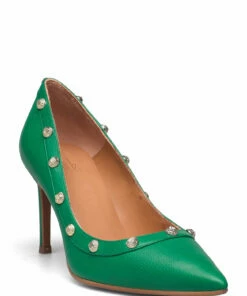 Billi Bi Pumps A11949 Pumps For Women Grass Green Buffalo/gol 886 -Heeled shoes Sales Store bbia11949 c3364359072 1
