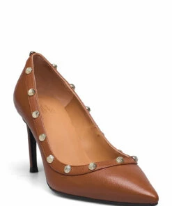 Billi Bi Pumps A11949 Pumps For Women Grass Green Buffalo/gol 886 -Heeled shoes Sales Store bbia11949 ccognac5144buffalo885 1