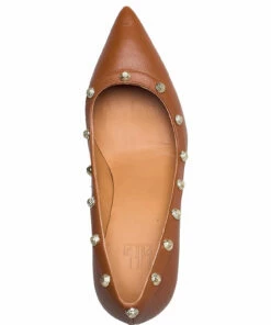 Billi Bi Pumps A11949 Pumps For Women Grass Green Buffalo/gol 886 -Heeled shoes Sales Store bbia11949 ccognac5144buffalo885 3