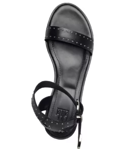 Billi Bi Sandals A1643 Heeled Sandals For Women Cognac Giamaica Calf 85 -Heeled shoes Sales Store bbia1643 cblackcalf80 3