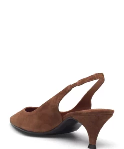Billi Bi Pumps A1930 Pumps For Women Cognac Suede 55 -Heeled shoes Sales Store bbia1930 ccognacsuede55 2
