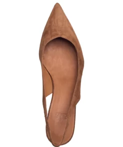 Billi Bi Pumps A1930 Pumps For Women Cognac Suede 55 -Heeled shoes Sales Store bbia1930 ccognacsuede55 3