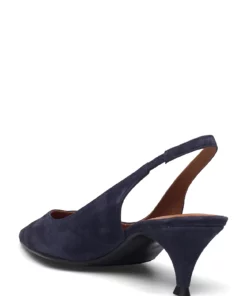 Billi Bi Pumps A1930 Pumps For Women Cognac Suede 55 -Heeled shoes Sales Store bbia1930 cnavysuede51 2