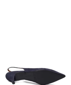 Billi Bi Pumps A1930 Pumps For Women Cognac Suede 55 -Heeled shoes Sales Store bbia1930 cnavysuede51 4