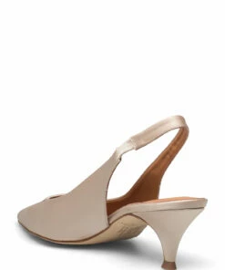 Billi Bi Pumps A1933 Pumps For Women Beige 14a Satin 772 -Heeled shoes Sales Store bbia1933 cbeige14asatin772 2