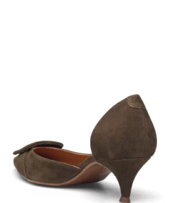 Billi Bi Pumps A1935 Pumps For Women Army Suede 57 -Heeled shoes Sales Store bbia1935 carmysuede57 2
