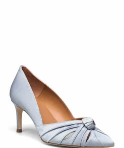 Billi Bi Pumps A1943 Pumps For Women Beige 14 Satin 772 -Heeled shoes Sales Store bbia1943 cltblue20satin771