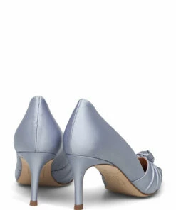 Billi Bi Pumps A1943 Pumps For Women Beige 14 Satin 772 -Heeled shoes Sales Store bbia1943 cltblue20satin771 4