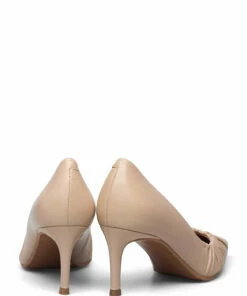 Billi Bi Pumps A1945 Pumps For Women White Nappa 73 -Heeled shoes Sales Store bbia1945 cnude5881nappa778 4