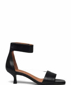 Billi Bi Sandals A2015 Heeled Sandals For Women Rose 3484 Nappa 78 -Heeled shoes Sales Store bbia2015 cblacknappa70 1