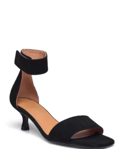 Billi Bi Sandals A2015 Heeled Sandals For Women Rose 3484 Nappa 78 -Heeled shoes Sales Store bbia2015 cblacksuede50 1