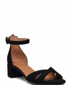 Billi Bi Sandals A2030 Heeled Sandals For Women Black Suede 50 23 Billi Bi Sandals A2030 Heeled Sandals For Women Black Suede 50 -Heeled shoes Sales Store bbia2030 cblacksuede50