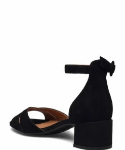 Billi Bi Sandals A2030 Heeled Sandals For Women Black Suede 50 25 Billi Bi Sandals A2030 Heeled Sandals For Women Black Suede 50 -Heeled shoes Sales Store bbia2030 cblacksuede50 2