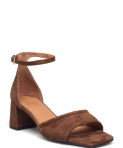 Billi Bi Sandals A2051 Heeled Sandals For Women Nuez Nappa 75 -Heeled shoes Sales Store bbia2051 cdarkcognac976suede56