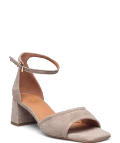 Billi Bi Sandals A2051 Heeled Sandals For Women Nuez Nappa 75 -Heeled shoes Sales Store bbia2051 ctaupesuede52