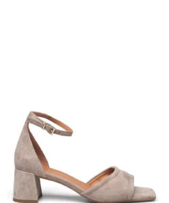 Billi Bi Sandals A2051 Heeled Sandals For Women Nuez Nappa 75 -Heeled shoes Sales Store bbia2051 ctaupesuede52 1