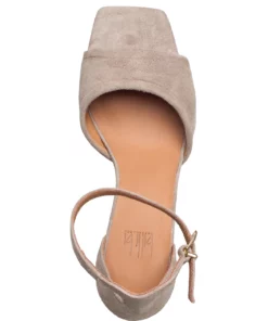 Billi Bi Sandals A2051 Heeled Sandals For Women Nuez Nappa 75 -Heeled shoes Sales Store bbia2051 ctaupesuede52 3