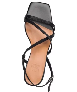 Billi Bi Sandals A2053 Heeled Sandals For Women Gold Crackele 002 -Heeled shoes Sales Store bbia2053 cblacknappa70 3