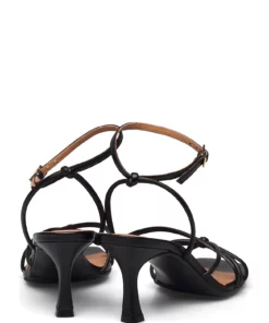 Billi Bi Sandals A2061 Heeled Sandals For Women Cobalt Blue Nappa 711 21 Billi Bi Sandals A2061 Heeled Sandals For Women Cobalt Blue Nappa 711 -Heeled shoes Sales Store bbia2061 cblacknappa70 4