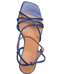 Billi Bi Sandals A2061 Heeled Sandals For Women Cobalt Blue Nappa 711 15 Billi Bi Sandals A2061 Heeled Sandals For Women Cobalt Blue Nappa 711 -Heeled shoes Sales Store bbia2061 ccobaltbluenappa711 3