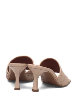 Billi Bi Sandals A2062 Heeled Sandals For Women Beige Nappa 72 -Heeled shoes Sales Store bbia2062 cbeigenappa72 4