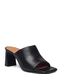 Billi Bi Sandals A2075 Heeled Sandals For Women Black Nappa 70 -Heeled shoes Sales Store bbia2075 cblacknappa70 1