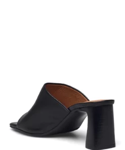 Billi Bi Sandals A2075 Heeled Sandals For Women Black Nappa 70 -Heeled shoes Sales Store bbia2075 cblacknappa70 2