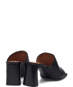 Billi Bi Sandals A2075 Heeled Sandals For Women Black Nappa 70 -Heeled shoes Sales Store bbia2075 cblacknappa70 4