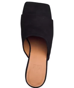 Billi Bi Sandals A2075 Heeled Sandals For Women Black Nappa 70 -Heeled shoes Sales Store bbia2075 cblacksuede50 3