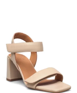 Billi Bi Sandals A2080 Heeled Sandals For Women Black Nappa 70 -Heeled shoes Sales Store bbia2080 cbeigearenanappa72 1